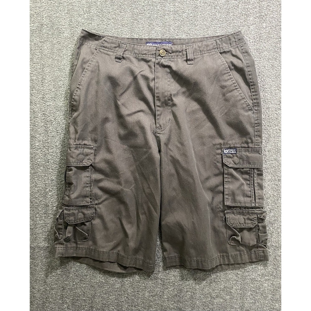 Vintage Phat Farm Shorts Men's Cargo Carpenter Relaxed Size 34